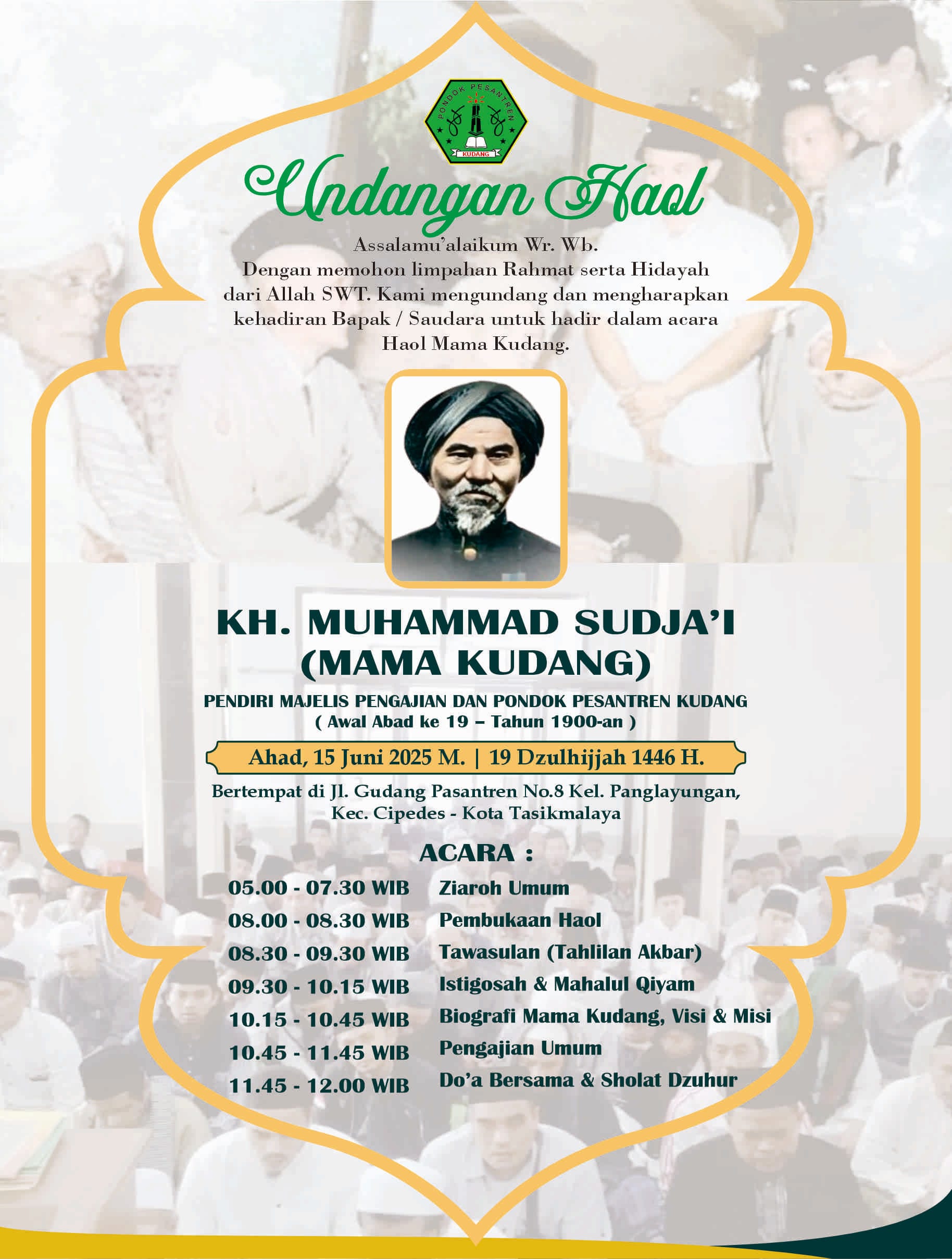 Haul ke-64 KH. Muhammad Sudja’i Digelar, Mengenang Keteladanan Ulama Multitalenta Tanpa Sekat Ormas