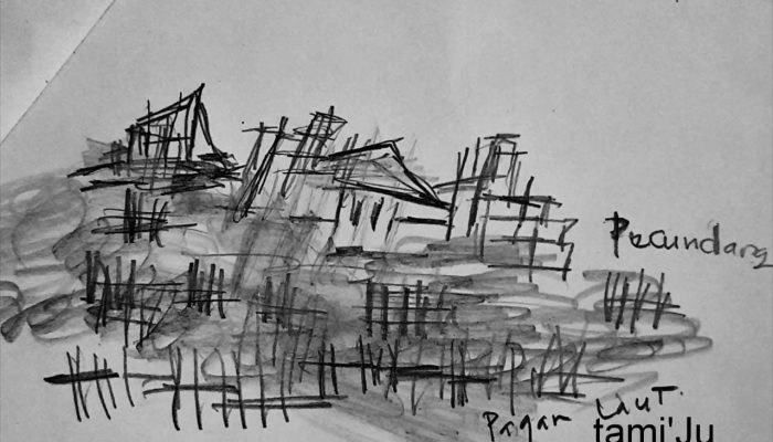 SAJAK-SAJAK Imas Utami Lokayanti pagar laut