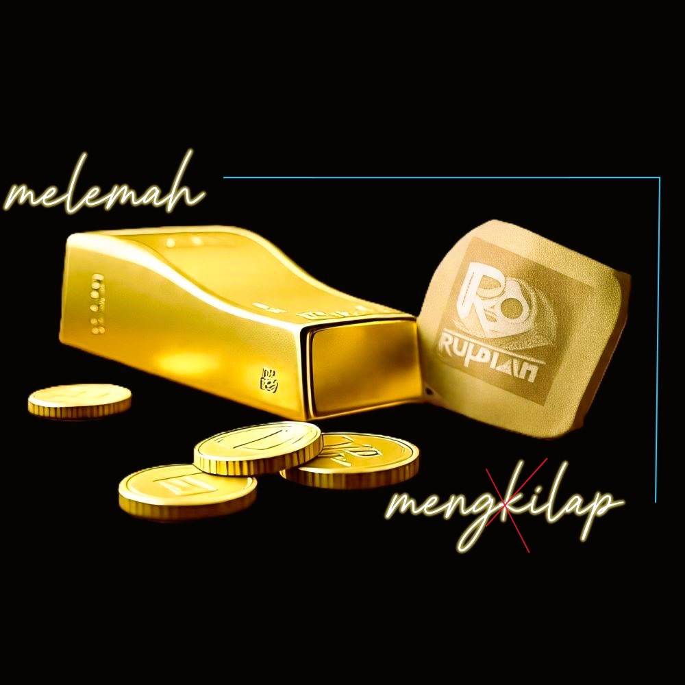 ‎Rupiah Melemah, Emas Mengilap