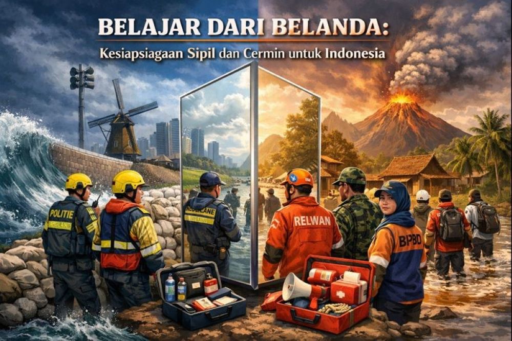 BELAJAR DARI BELANDA: Kesiapsiagaan Sipil dan Cermin untuk Indonesia