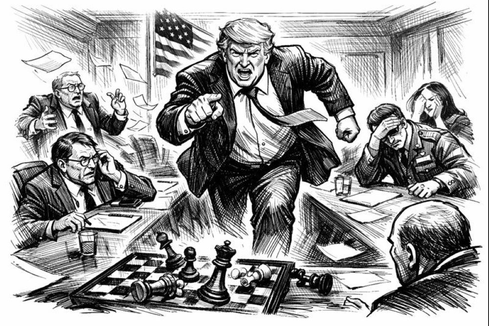 Donald Trump dan Insting Dominasi di Setiap Ruang Kekuasaan