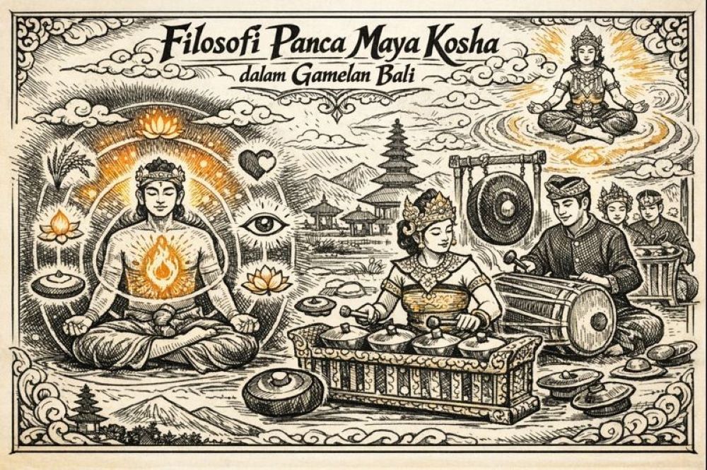 Filosofi Panca Maya Kosha dalam Gamelan Bali