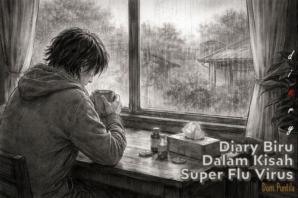 ilustrasi super flu virus