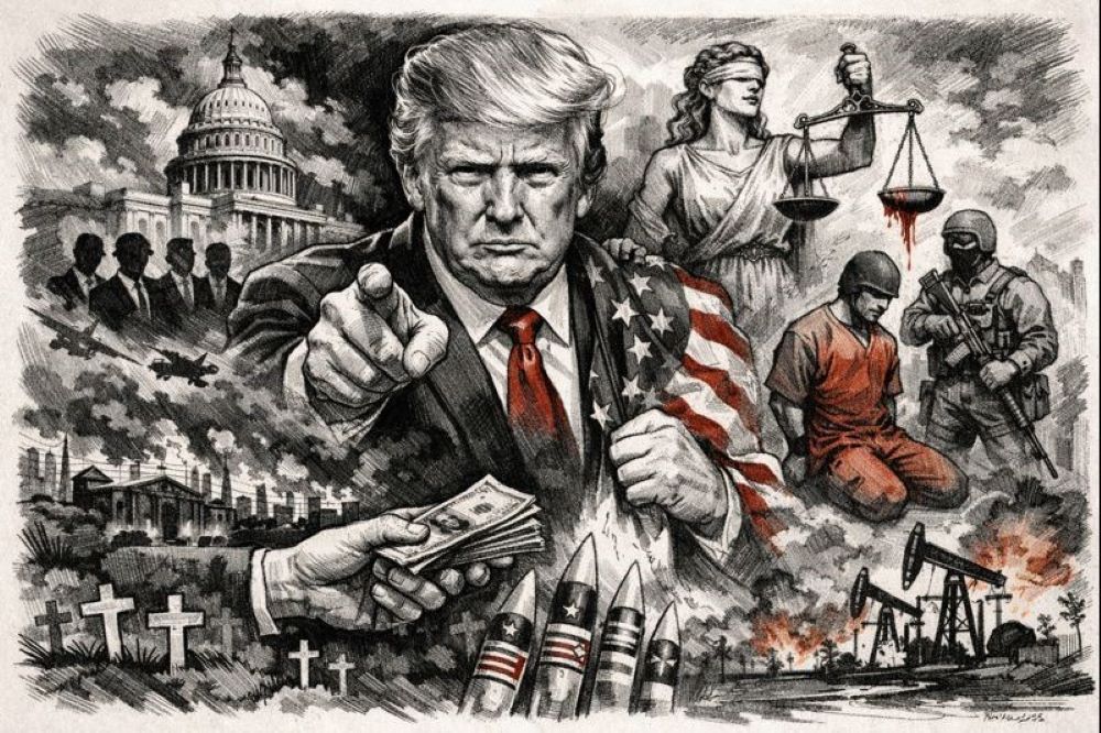 Donald Trump dan Kejahatan Politik atas Nama Kepentingan Amerika