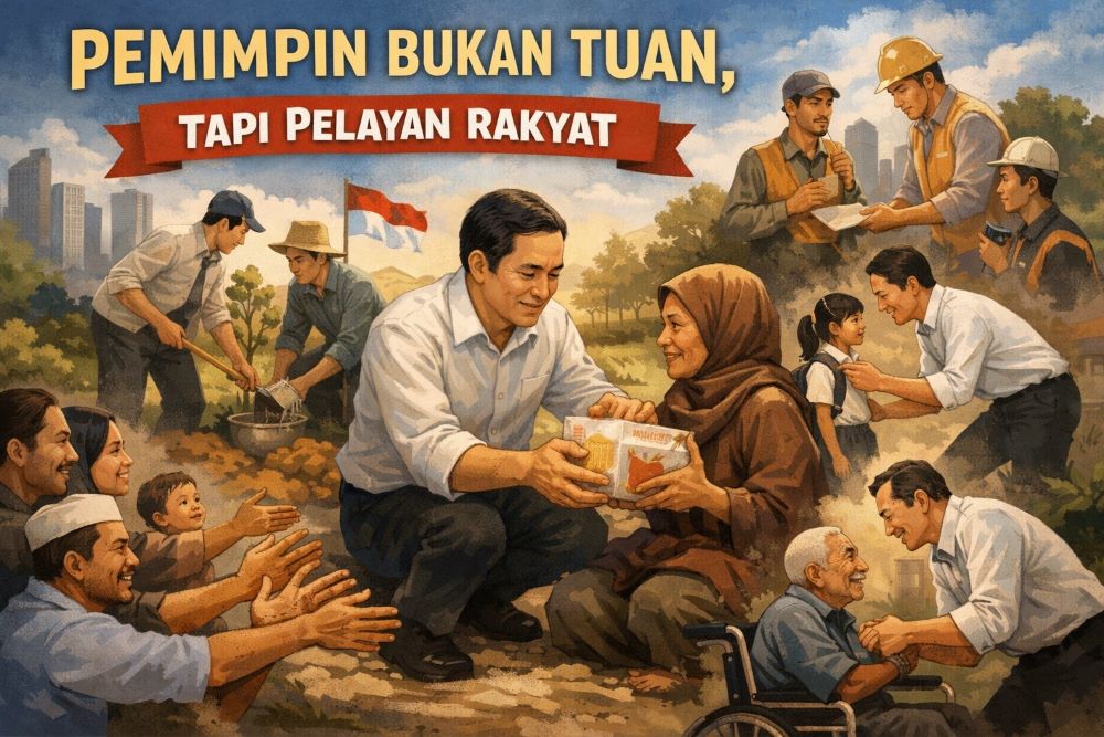 Pemimpin Bukan Tuan, Tapi Pelayan Rakyat