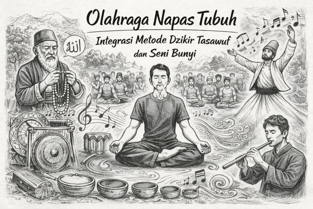 Olahraga Napas Tubuh: Integrasi Metode Dzikir Tasawuf dan Seni Bunyi