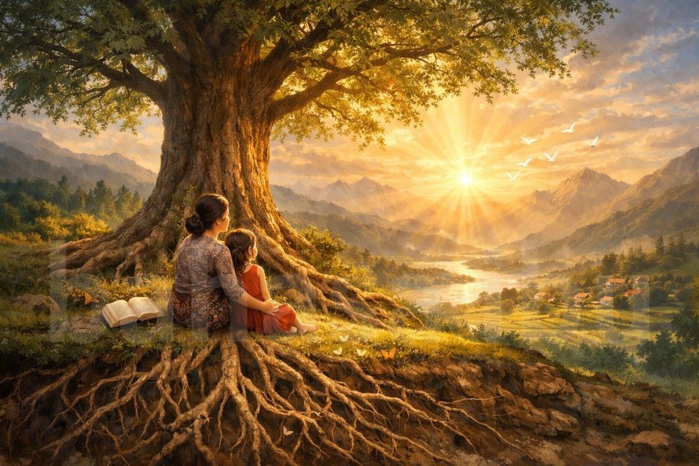 Bahasa Ibu: Akar Kata, Arah Jiwa