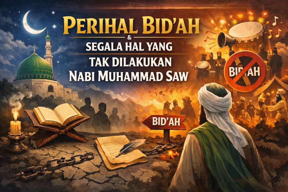 PERIHAL BID’AH & SEGALA HAL YANG TAK DILAKUKAN NABI MUHAMMAD SAW