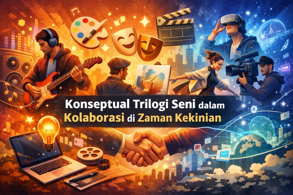 Konseptual Trilogi Seni dalam Kolaborasi di Zaman Kekinian