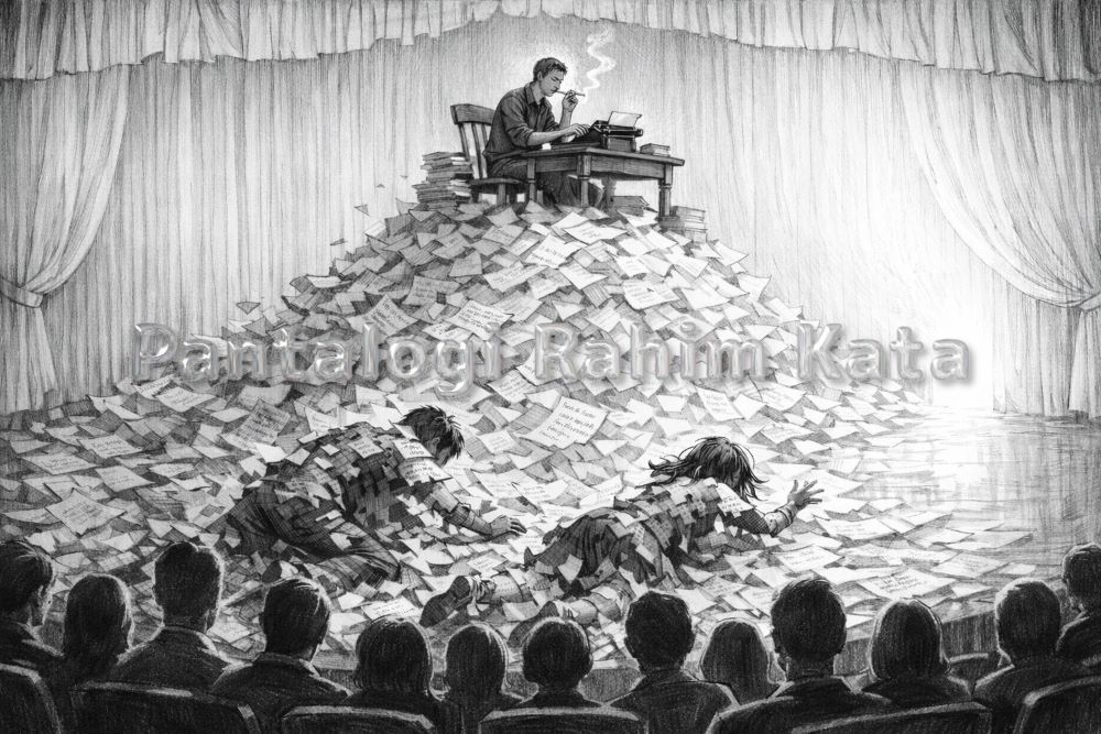 PANTALOGI RAHIM KATA ATAWA GUGATAN DARI BALIK TITIK