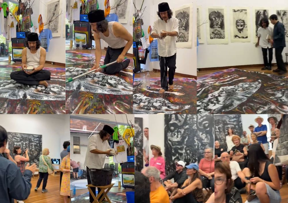 Tisna Sanjaya Menggelar Pameran Tunggal Pertama di Sydney, Australia: Cultural Amnesia sebagai Doa dan Kritik Sosial