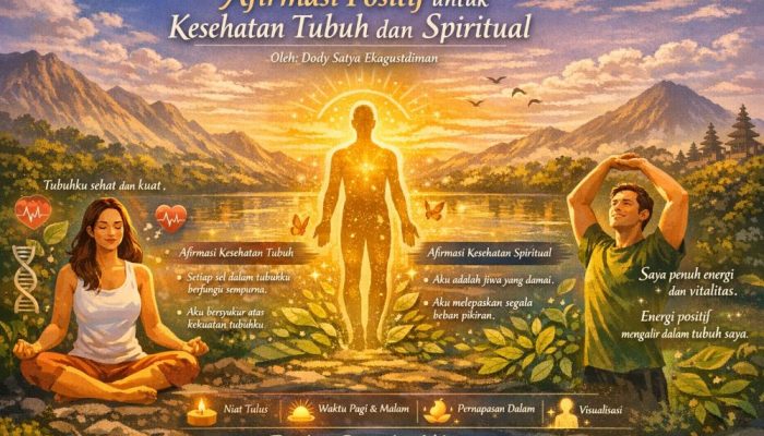 Afirmasi Positif untuk Kesehatan Tubuh dan Spiritual afi kosapoin.com