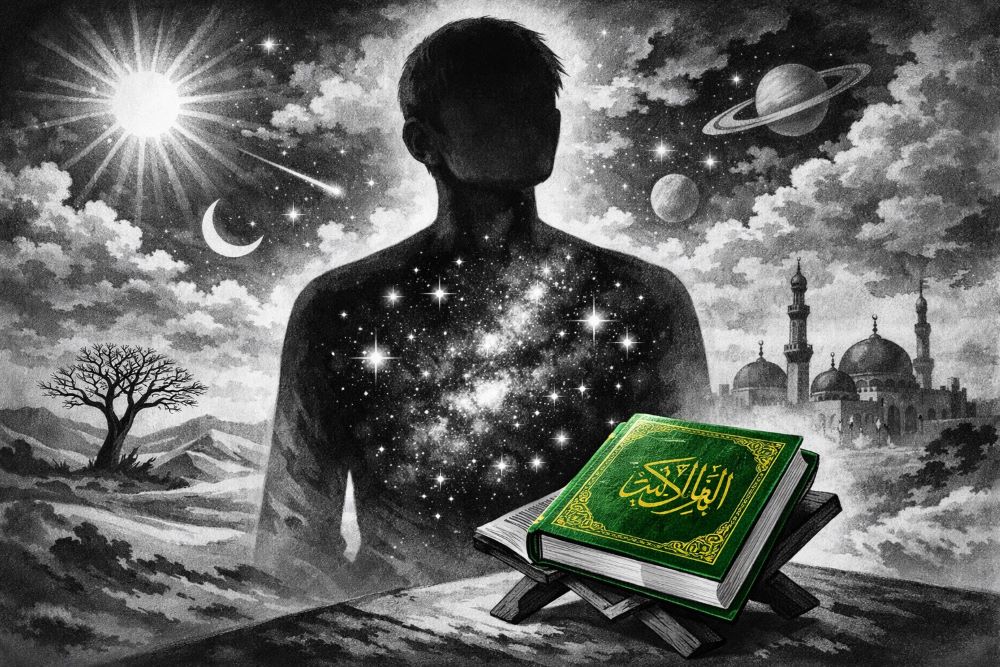 Peta Langit di Balik Dada Membaca Tujuh Puluh Pesan Tuhan untuk Manusia yang Ada di Dalam Al Quran