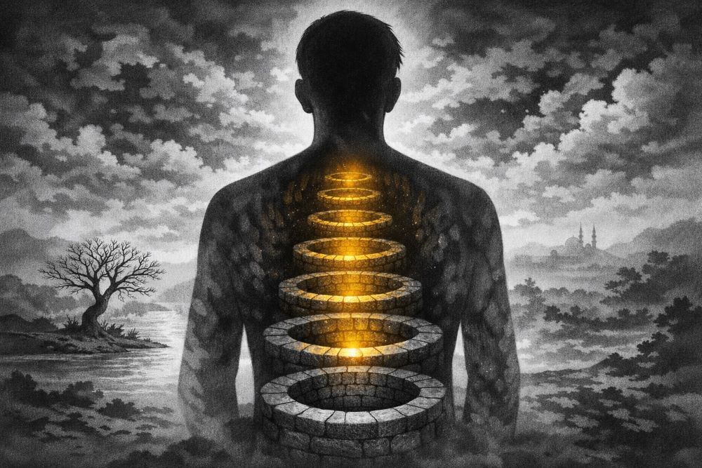 TUJUH SUMUR DI PUNCAK DIRI