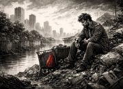 cerpen DIALEKTIKA DI ATAS KARDUS BASAH kosapoin