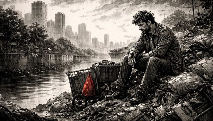 cerpen DIALEKTIKA DI ATAS KARDUS BASAH kosapoin