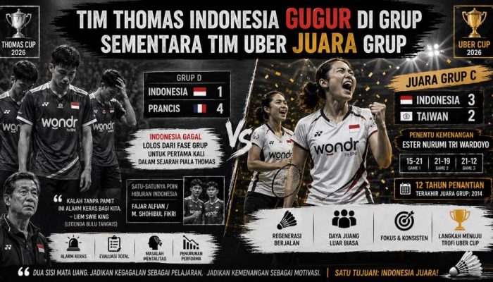 ilustrasi thomas dan uber tim Indonesia 2026 denmark