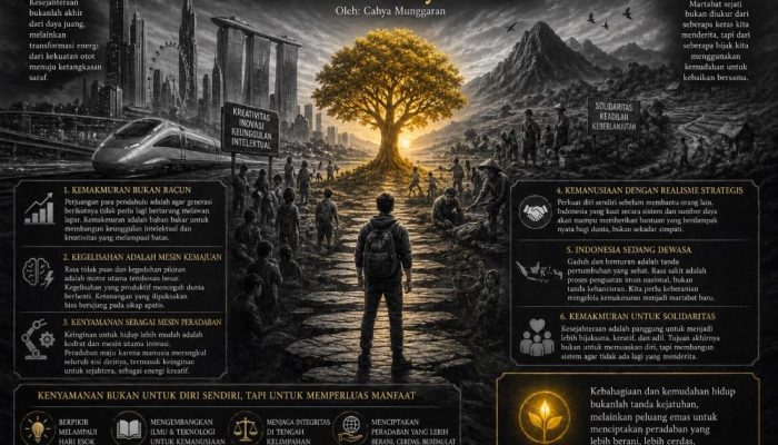 martabat kenyamanan essai Cahya Munggaran kosapoin