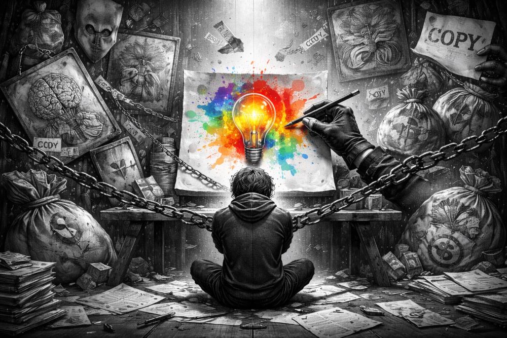 plagiasai daya kreasi kesenimanan kosapoin