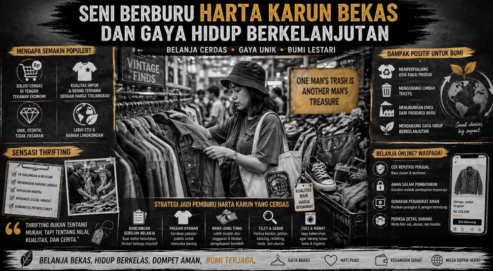 seni berburu harta karun bekas kosapoin.com