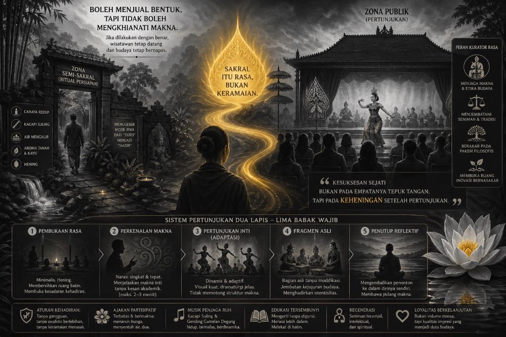 Laku Batin di Panggung Wisata dalam Menjaga Ruh Sajian Ritual Kontemplatif