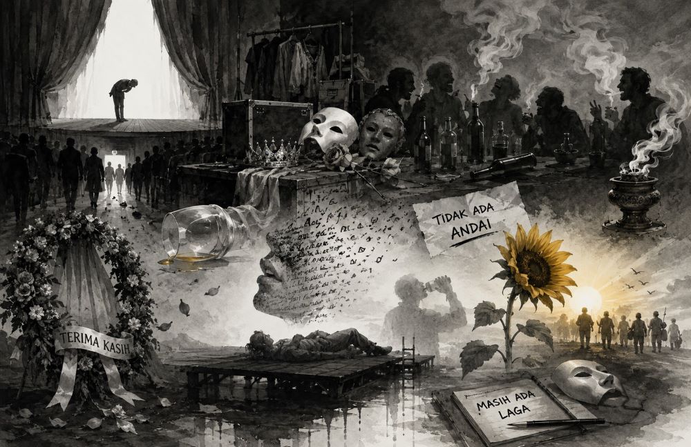 ILUSTRASI PUISI KARYA AYIE S BUKHARY