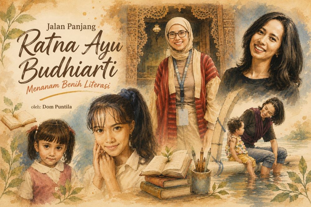 Jalan Panjang Ratna Ayu Budhiarti Menanam Benih Literasi