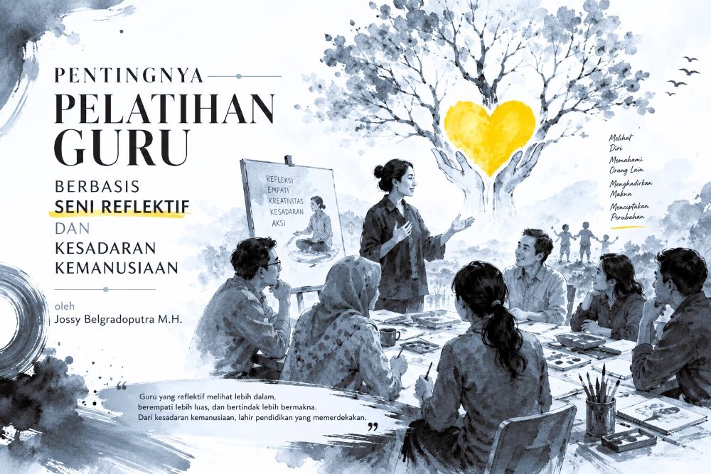 PENTINGNYA PELATIHAN GURU BERBASIS SENI REFLEKTIF DAN KESADARAN KEMANUSIAAN