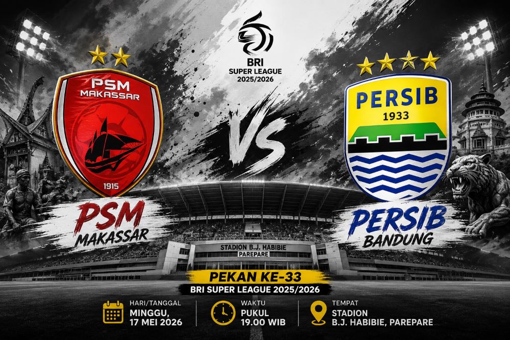 PSM VS PERSIB Menguji Nafas Juara Maung Bandung di Tanah Daeng Saat Kehilangan Panglima dan Pilar Utama