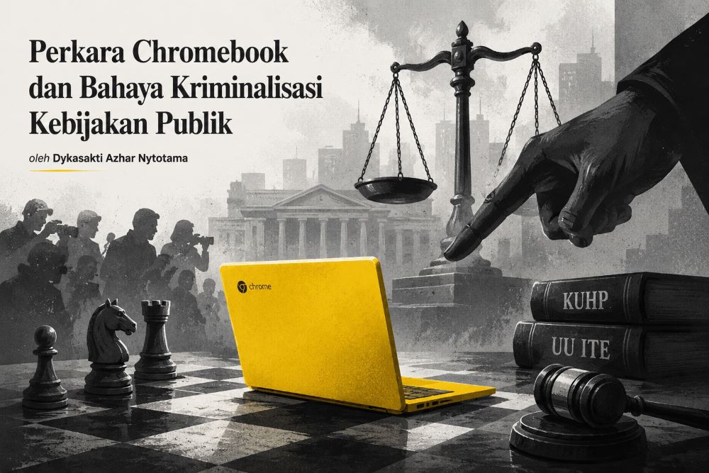 Perkara Chromebook dan Bahaya Kriminalisasi Kebijakan Publik