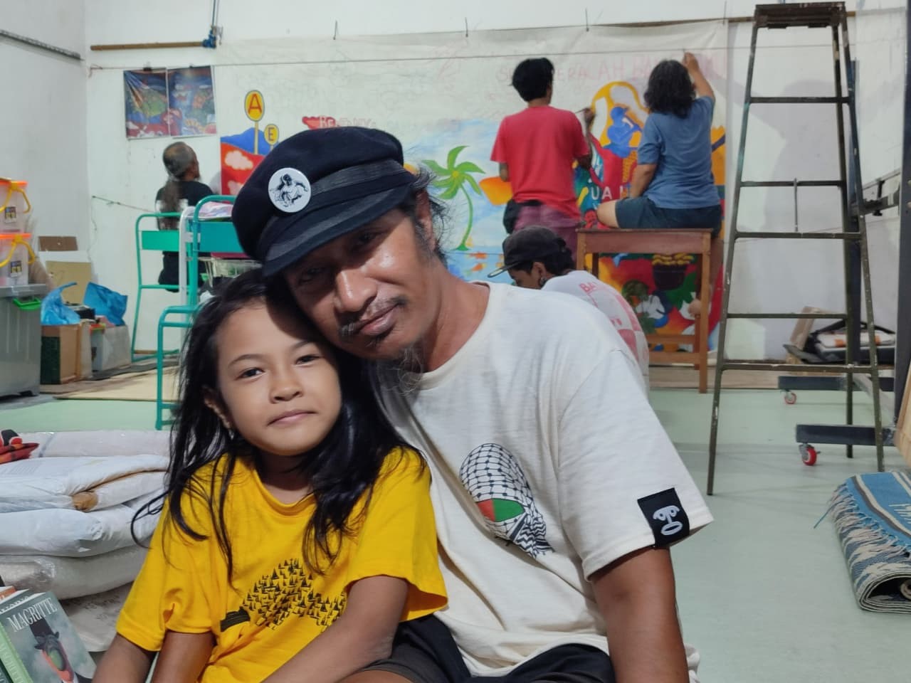 Sekretariat Taring Padi Yogyakarta dan Dodi Irwandi militan kolektif Taring Padi