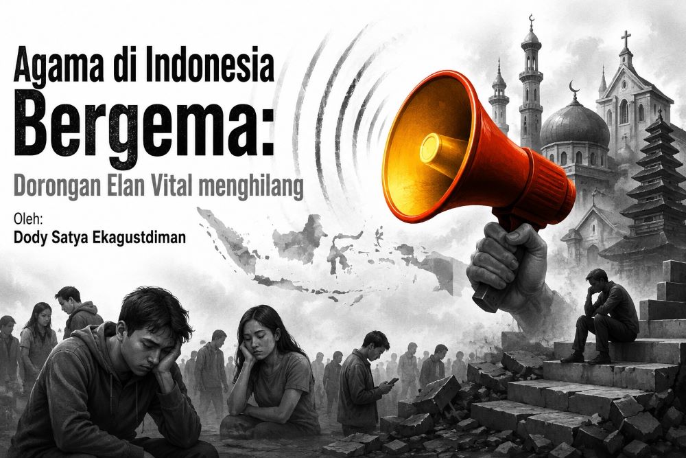 agama di indonesia bergema
