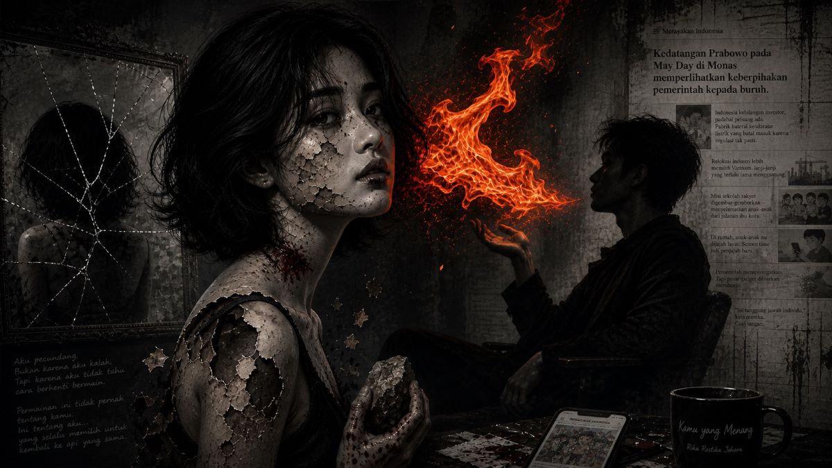 kamu yang menang cerpen Rika Rostika Johara