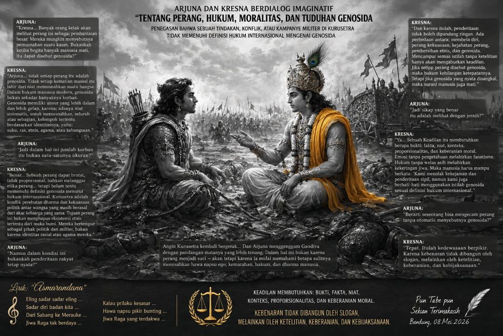 kresna dan arjuna dialog