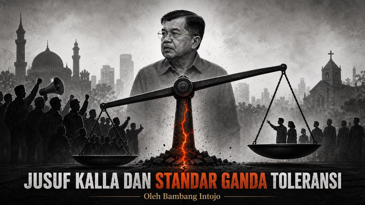 yusuf kala dan standar ganda toleran