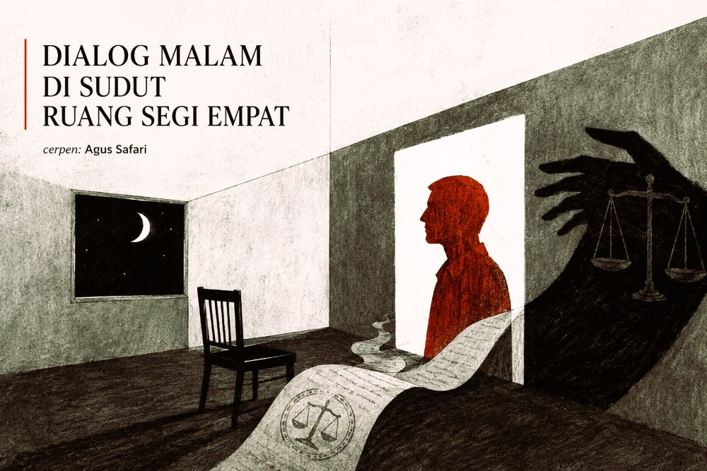 DIALOG MALAM DI SUDUT RUANG SEGI EMPAT
