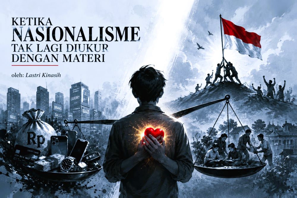 KETIKA NASIONALISME TAK LAGI DIUKUR DENGAN MATERI