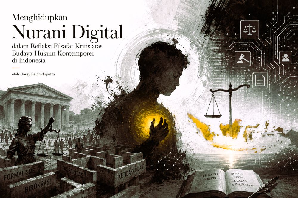 Menghidupkan Nurani Digital dalam Refleksi Filsafat Kritis atas Budaya Hukum Kontemporer di Indonesia