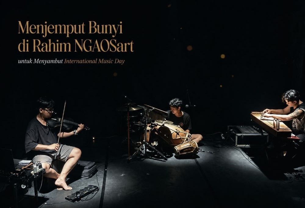 Menjemput Bunyi di Rahim NGAOSart untuk Menyambut International Music Day