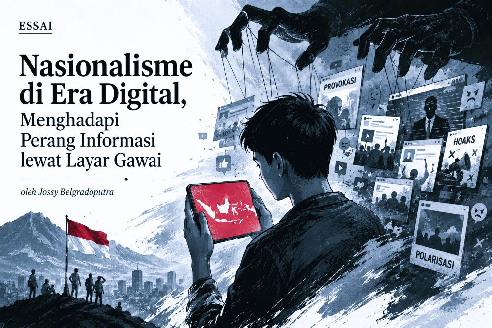 Nasionalisme di Era Digital Menghadapi Perang Informasi lewat Layar Gawai