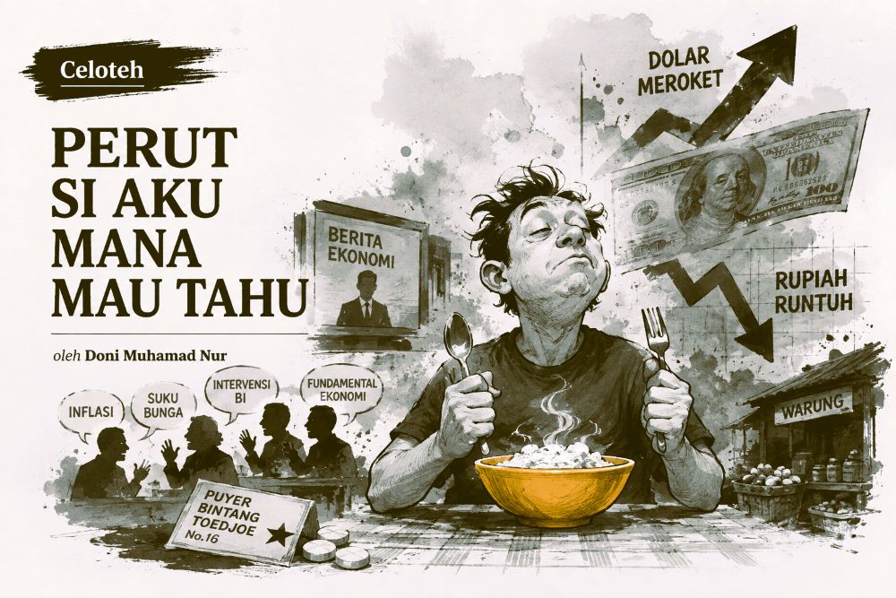 PERUT SI AKU MANA MAU TAHU
