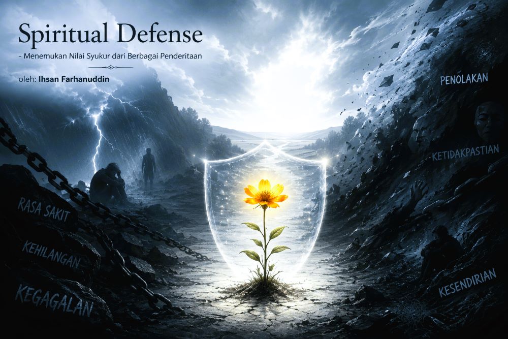 Spiritual Defense Menemukan Nilai Syukur dari Berbagai Penderitaan