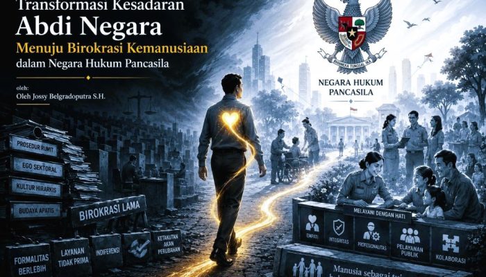 Transformasi Kesadaran Abdi Negara Menuju Birokrasi Kemanusiaan dalam Negara Hukum Pancasila