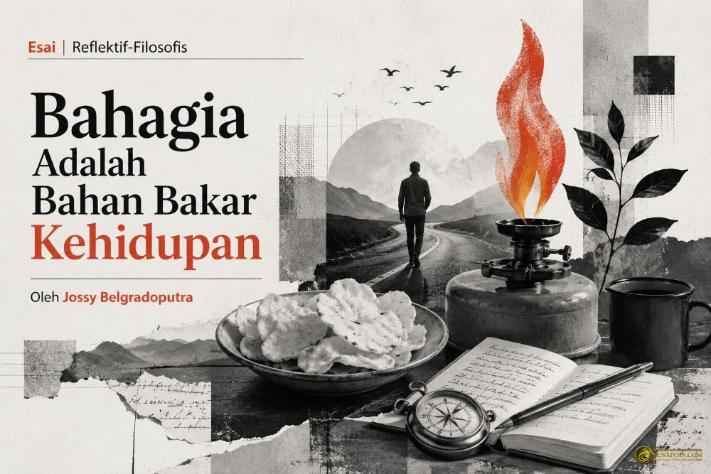 Bahagia Adalah Bahan Bakar Kehidupan