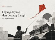 Layang layang dan Benang Langit