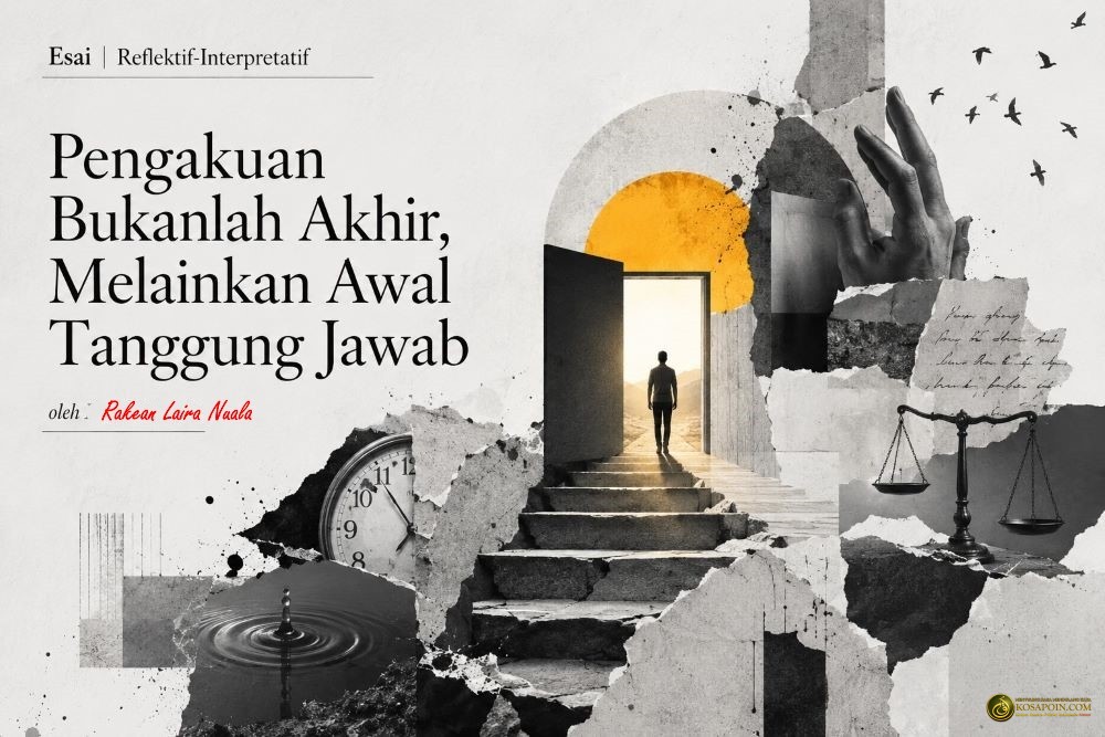 Pengakuan Bukanlah Akhir Melainkan Awal Tanggung Jawab 1