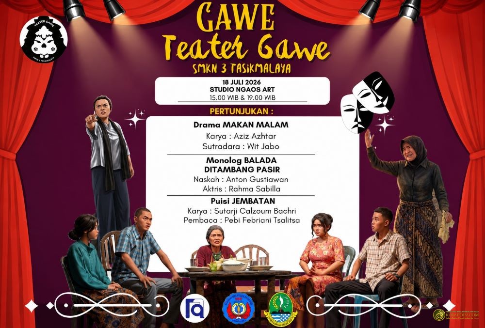 Teater Gawe Gelar Uji Coba Pementasan Makan Malam