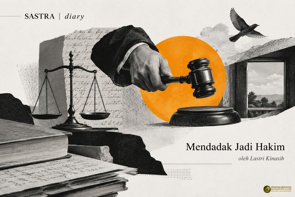 mendadak jadi hakim