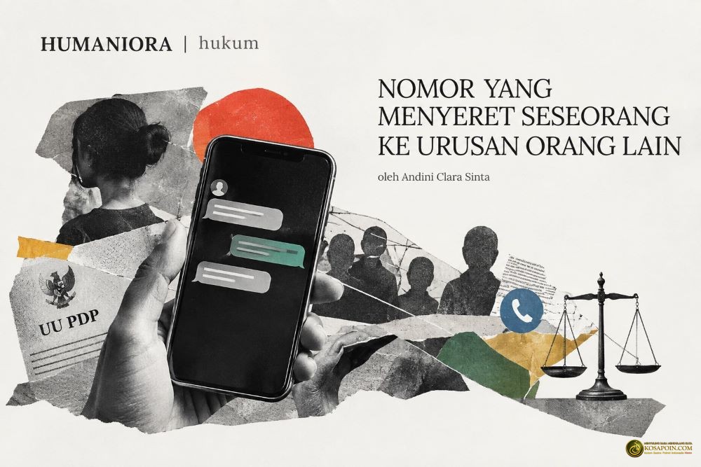 nomor yang menyeret seseorang ke urusan orang lain