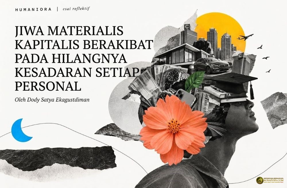 JIWA MATERIALIS KAPITALIS BERAKIBAT PADA HILANGNYA KESADARAN PERSONAL 657